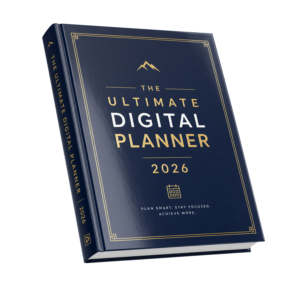 The Ultimate Digital Planner 2026 PDF cover
