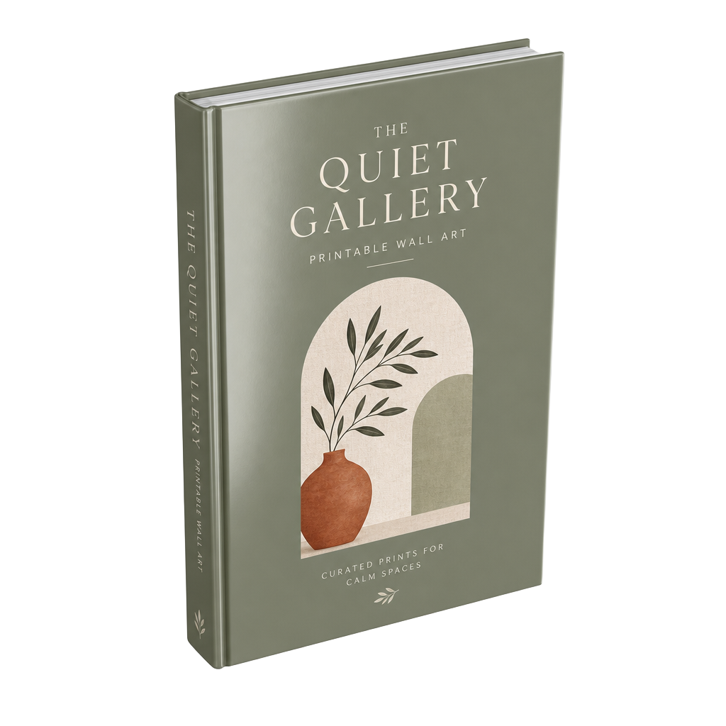 The Quiet Gallery — Printable Wall Art Collection PDF cover